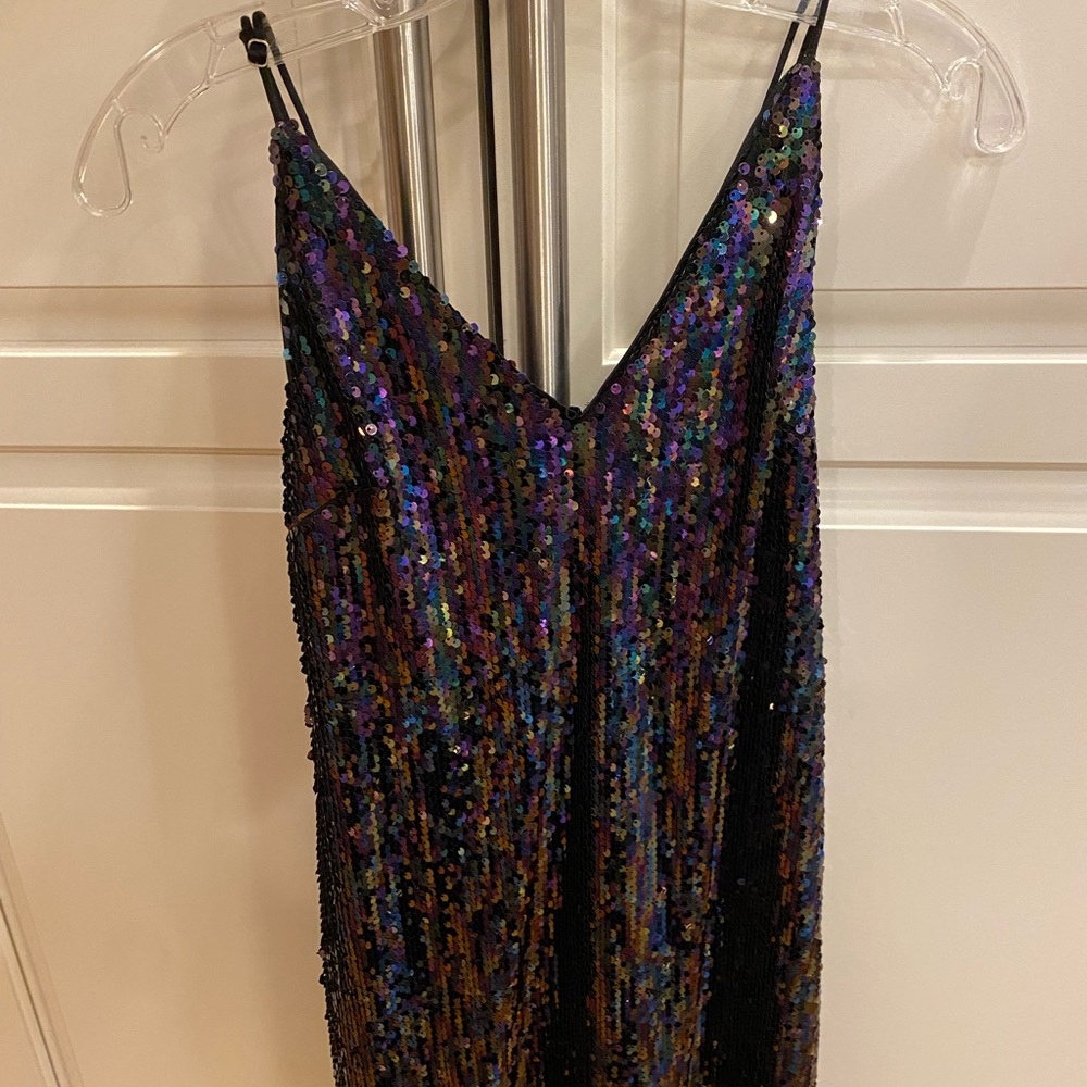 Sparkly Aqua by Bloomingdales mini dress